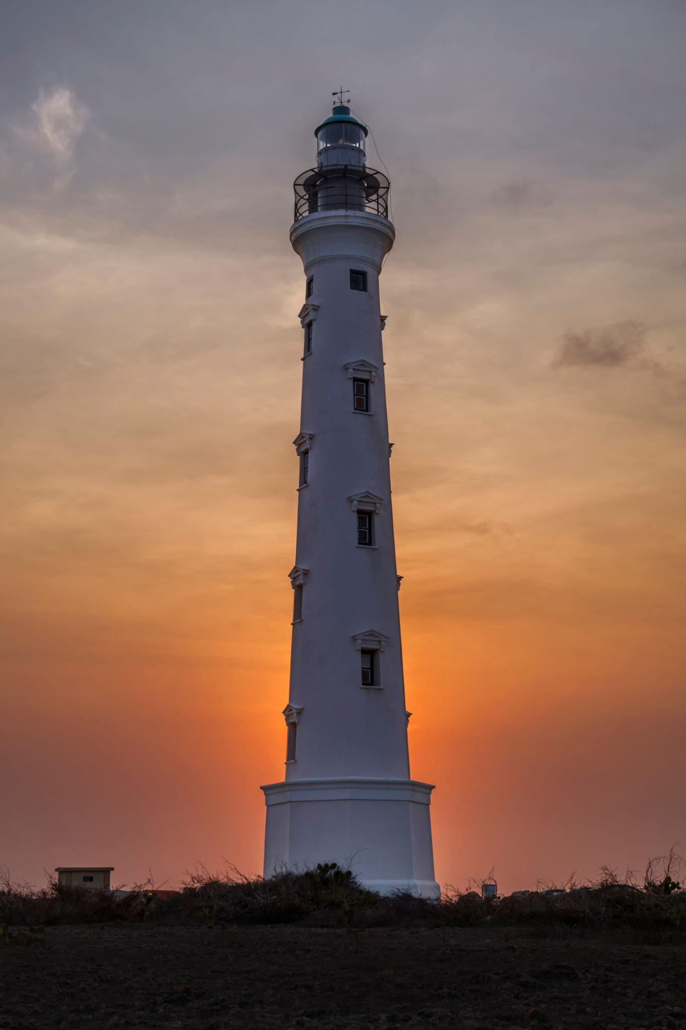 Watch the sunset from the California Lighthouse at the northwestern tip of Aruba to take in panoramic views of the sand dunes and coastline.