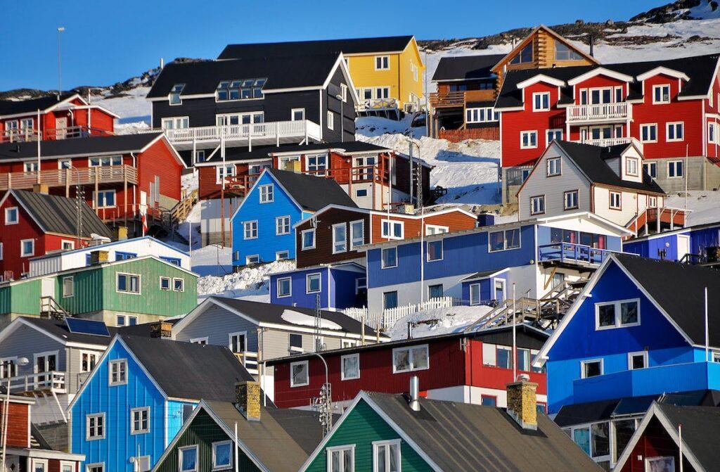 Qaqortoq is the biggest town in South Greenland.