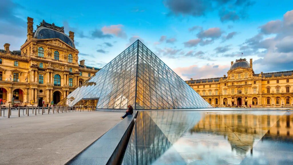 Visit the Louvre Museum in Paris, France.