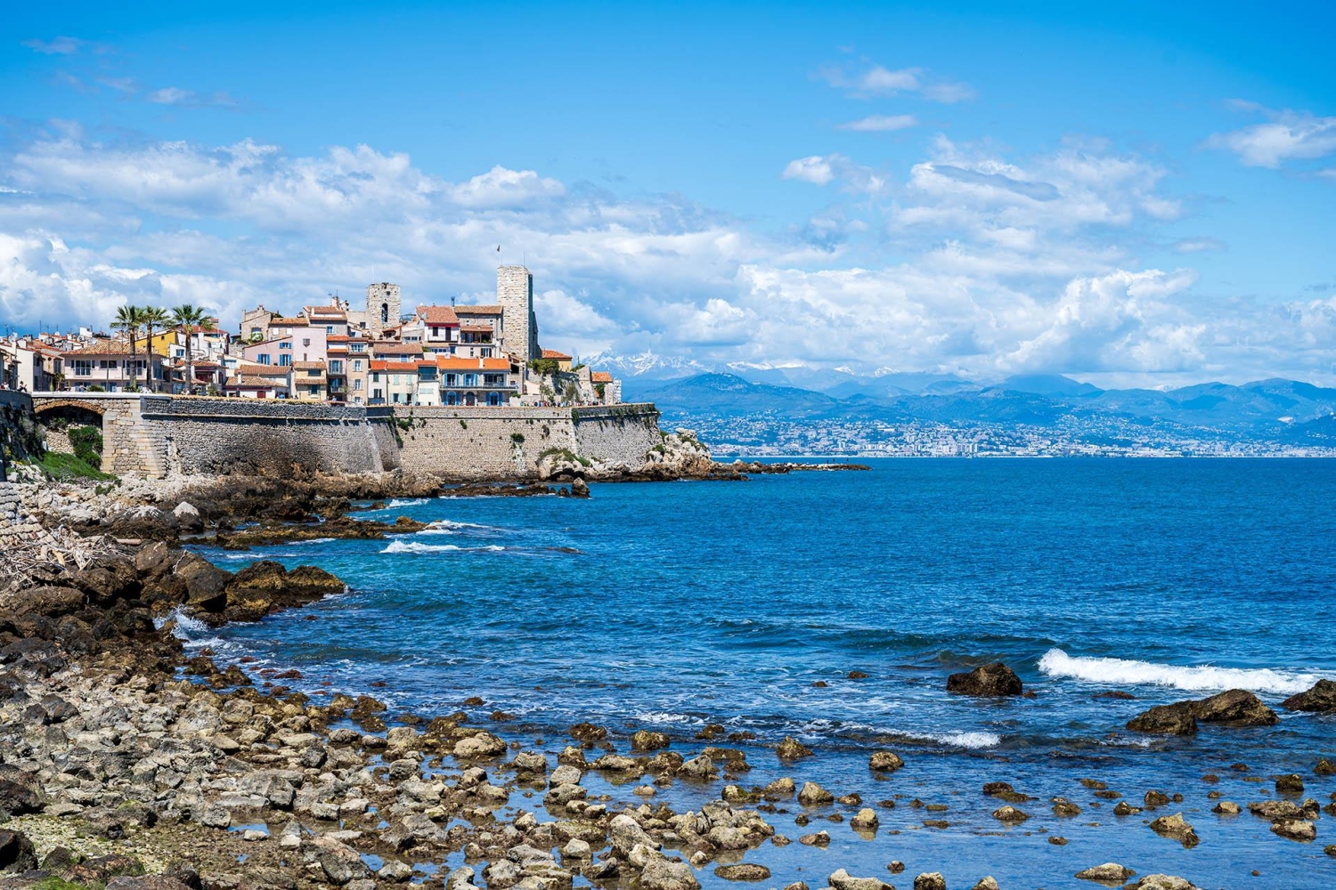 Popular activities in the historic coastal town of Antibes include visiting the Picasso Museum, exploring the Marche Provencal, and walking along the seaside ramparts.