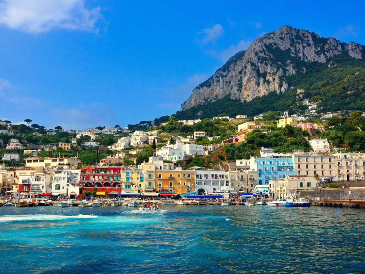 Marina Grande on the island of Capri.
