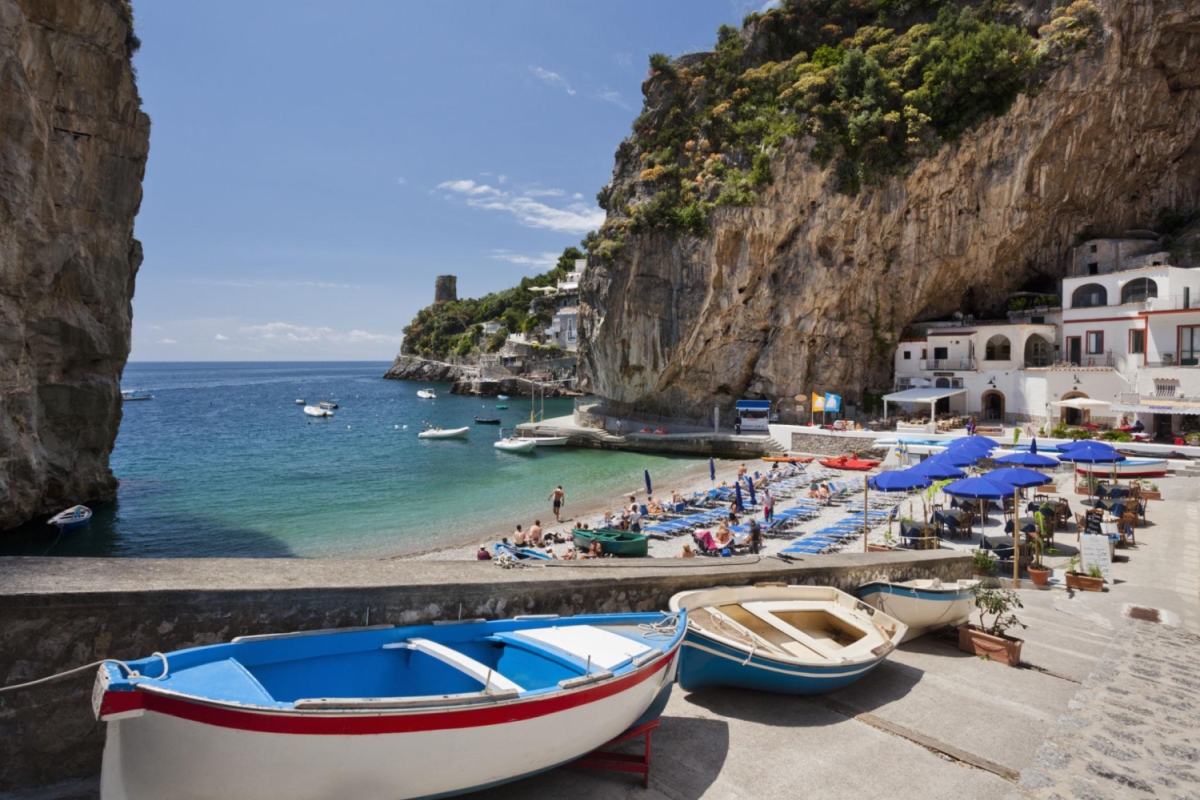 Tucked between the famous towns of Positano and Amalfi, Praiano is a quieter and more authentic side of Italy’s legendary Amalfi Coast.