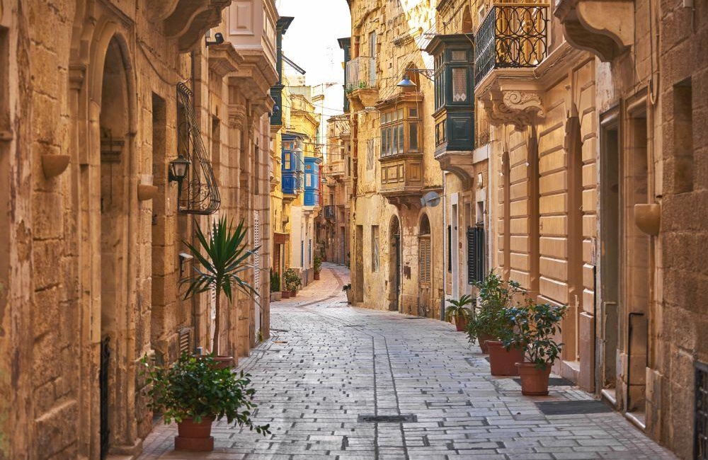 The historic city of Birgu, also known as Vittoriosa, one of the Three Cities in Malta.