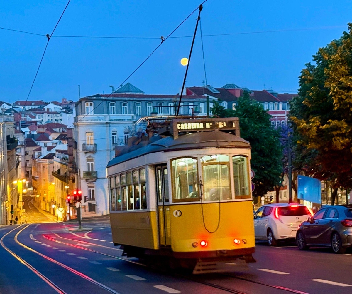 A crucial part of the public transport system and a major tourist attraction, Tram #28 is a classic yellow Lisbon tram.